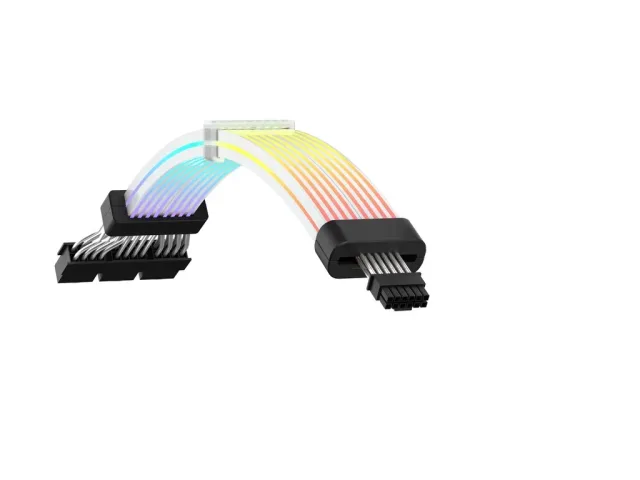 RYZE ARGB Napojni kabl za VGA16pin 3x6+2Pin to 12VHPWR Black