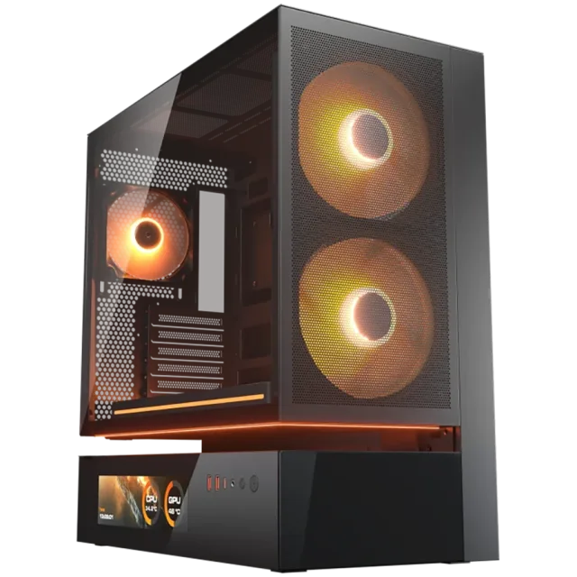 COUGAR CFV235 Mesh Vision PC Case, Mid Tower, Black