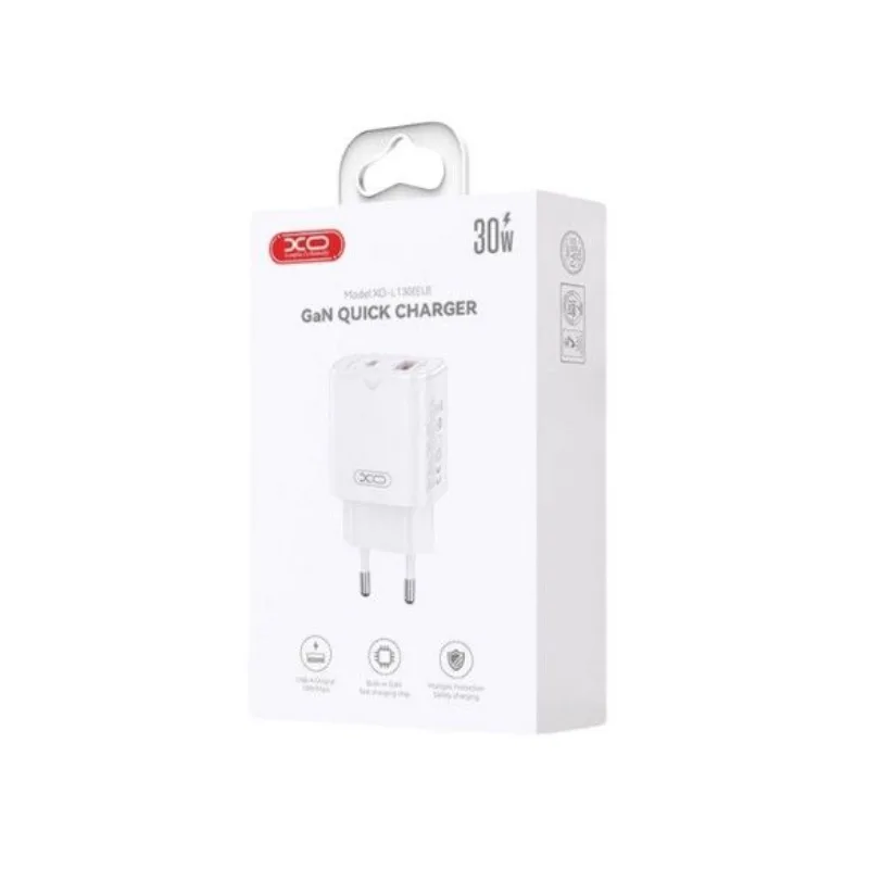 Kucni punjac XO L139 USB-A+ USB-C 65W fast + kabal Type-C