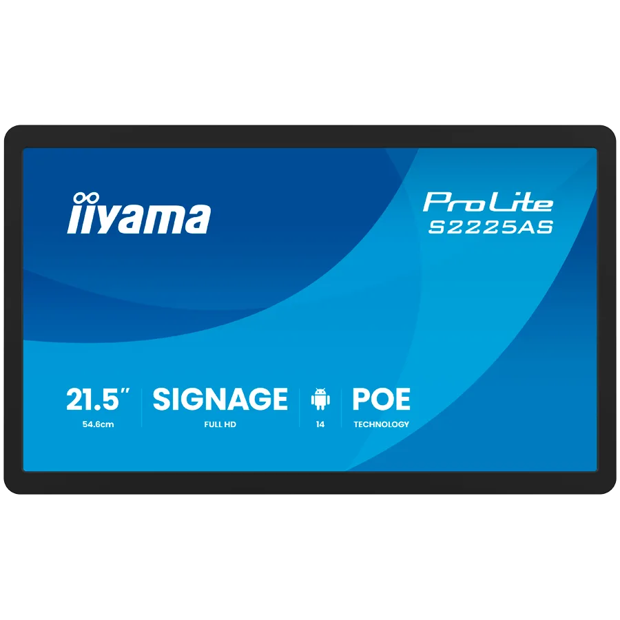 IIYAMA Monitor LED S2225AS-B1P Android Touch