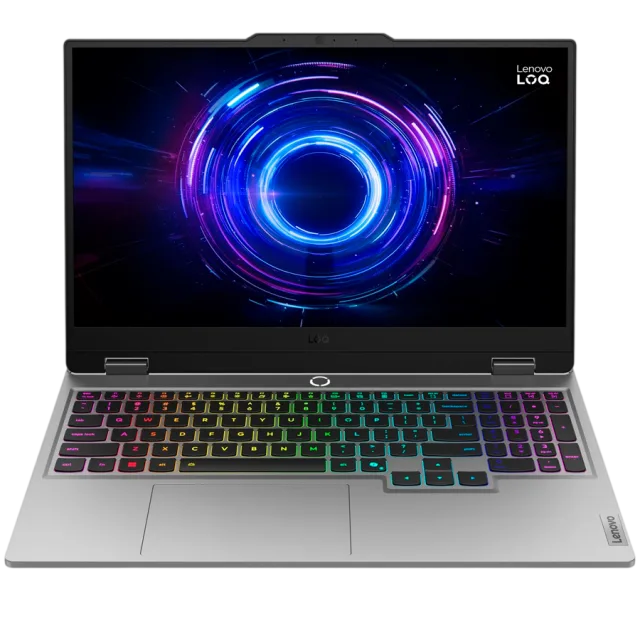 LENOVO LOQ 15IRX10 15.6" FHD IPS, Intel Core i7-13700HX, 16GB DDR5, NVIDIA GeForce RTX 5050 8GB GDDR7, 512GB SSD, 3x USB A, USB-C, HDMI, RJ45, WiFi-6, BT5.2, BH White BL Kyb, 60Wh, No OS, Luna Grey, 2