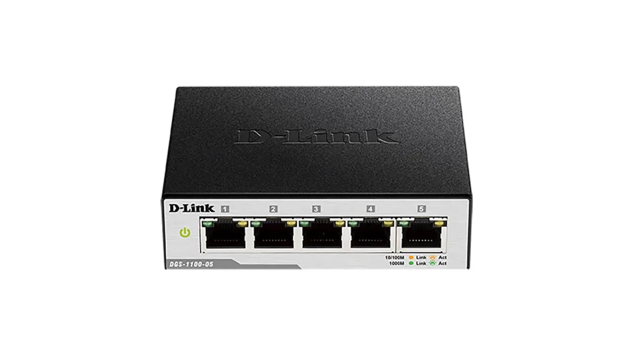 Switch DLINK 5-Port Gigabit Smart Managed