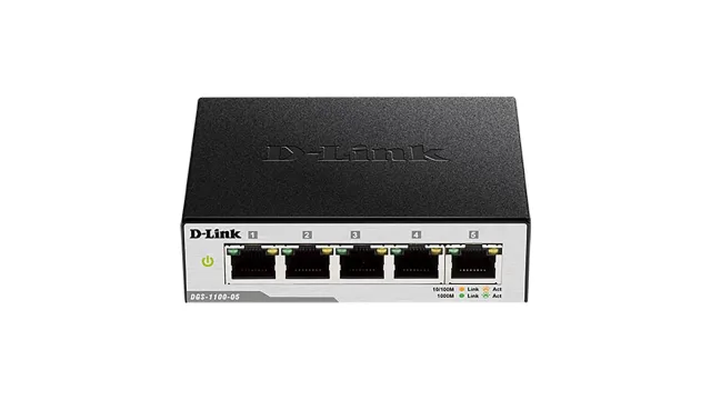Switch DLINK 5-Port Gigabit Smart Managed