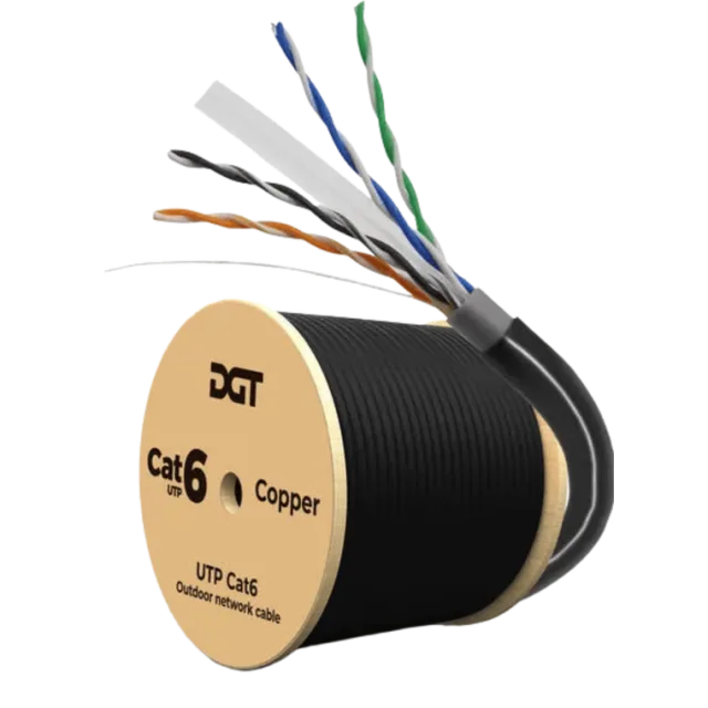 DGT Flow CAT6 UTP mrežni kabl 305m – Spoljna instalacija