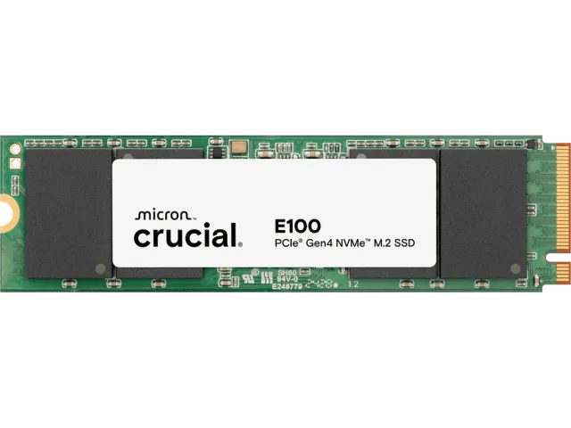 Crucial SSD E100 1TB NVMe M.23,5000/4500 MB/s,PCIe Gen 4 x4