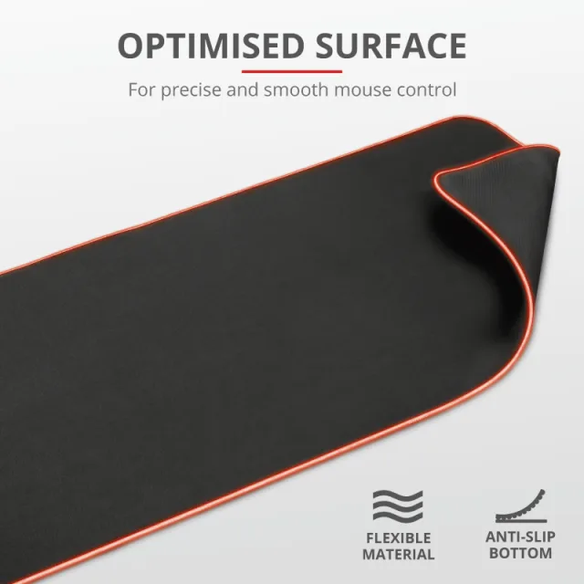 Trust GXT 764 Glide-Flex XXL Full illuminated Flexiblepodloga za miš
