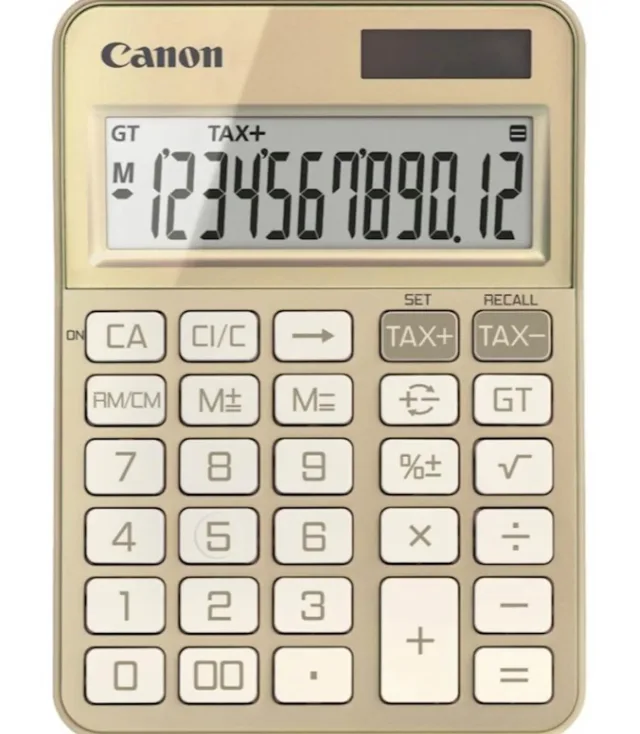 Kalkulator CANON KS-125KB GD