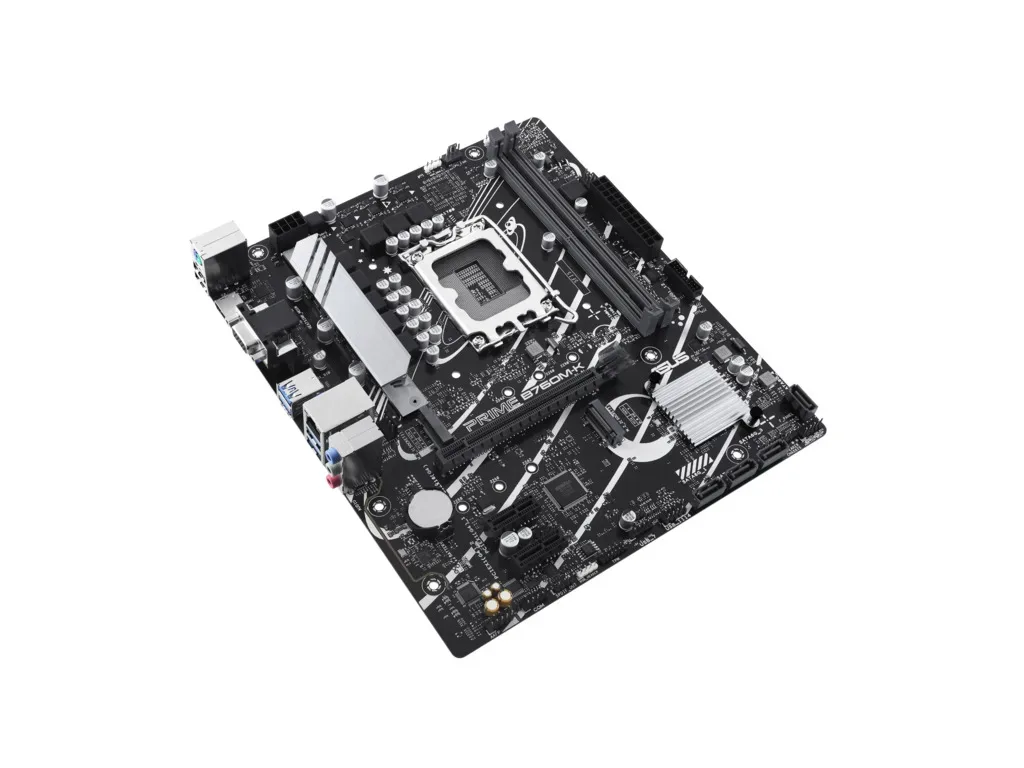 ASUS MB PRIME B760M-KLGA 1700; 2xDDR5, 2x M.2,6xUSB1x VGA, 1x HDMI; mATX