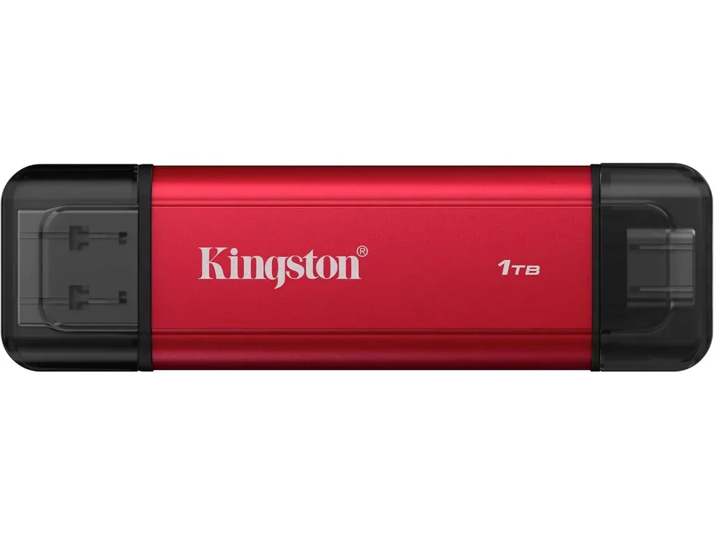 Kingston Dual Portable SSD 1TB UBS Type-A, Type-C USB 3.2 Gen 2, R/W: 1050 MB/s, 950 MB/s