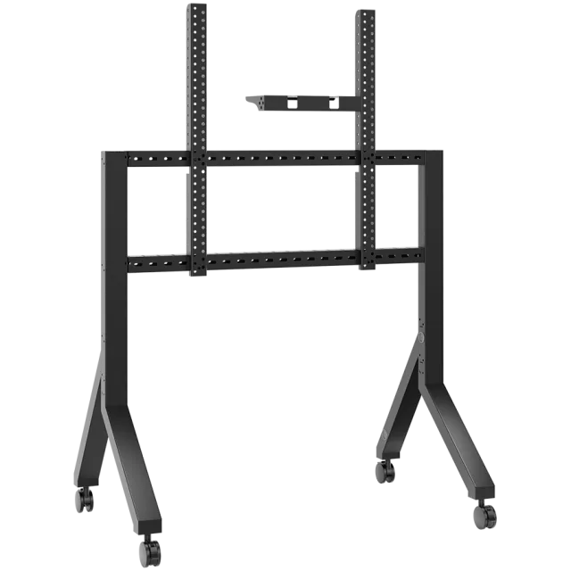 ONKRON Mobile TV stand for 70"-110" Screens up to 125 kg, Black