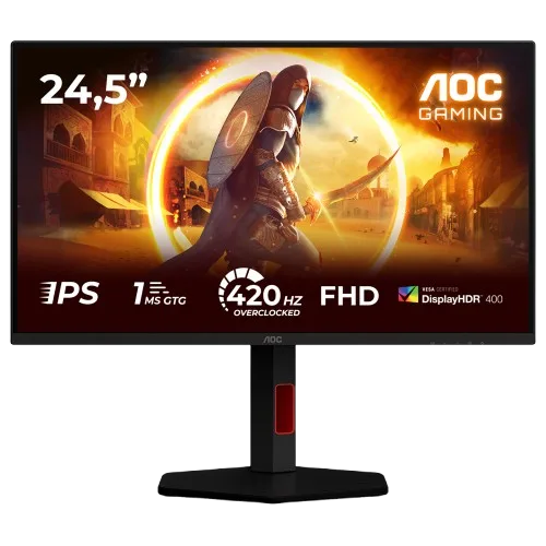 AOC monitor LED Display: 24.5 in, IPS, W-LED, 1920 x 1080 pixels,