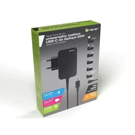 Tracer Univerzalni adapter za laptope 7u1 USB-C 65W