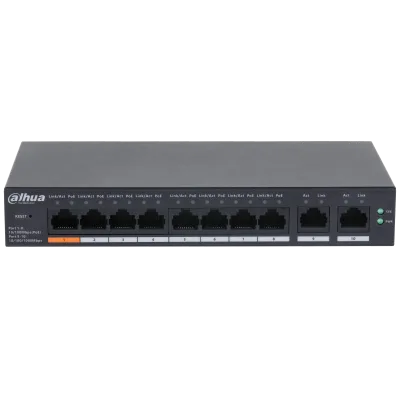 Dahua switch 10-port PoE 8-port Colud Managed CS4010-8ET2GT-60