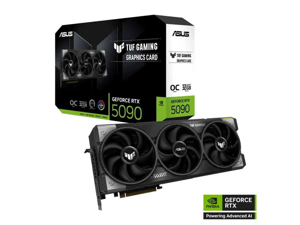 ASUS TUF-RTX5090-O32G-GAMING32GB, GDDR7, 512-bit,3xDP, 2x HDMI