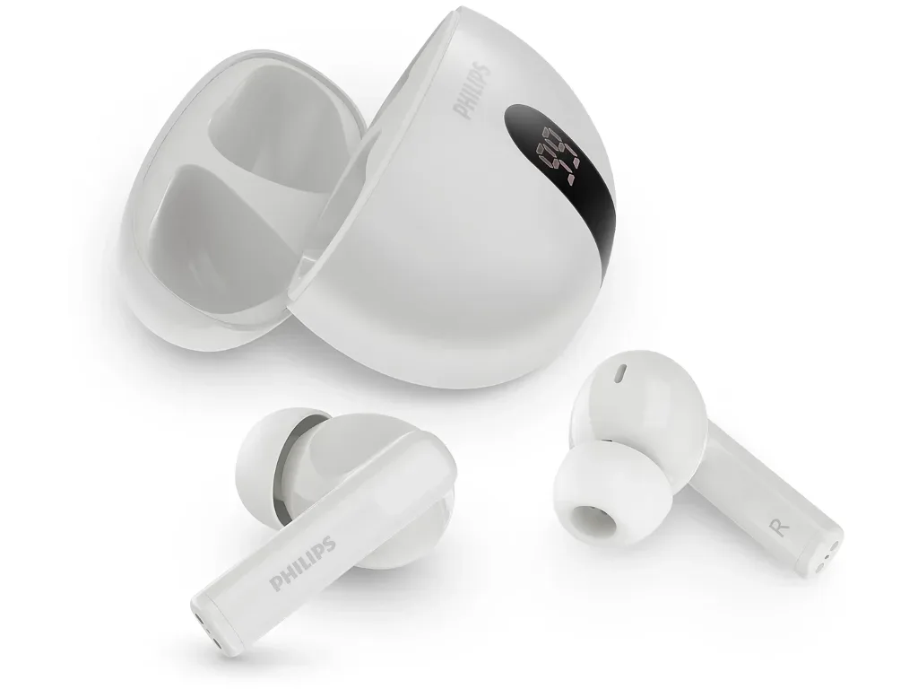 Philips TAT2520WT/00 bežičnBlokiranje buke; 2 AI mikrofonDo 20 sati reprodukcije; zastita IPX4