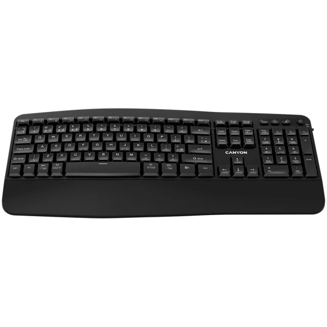 CANYON keyboard HKB-W6 Wireless Black
