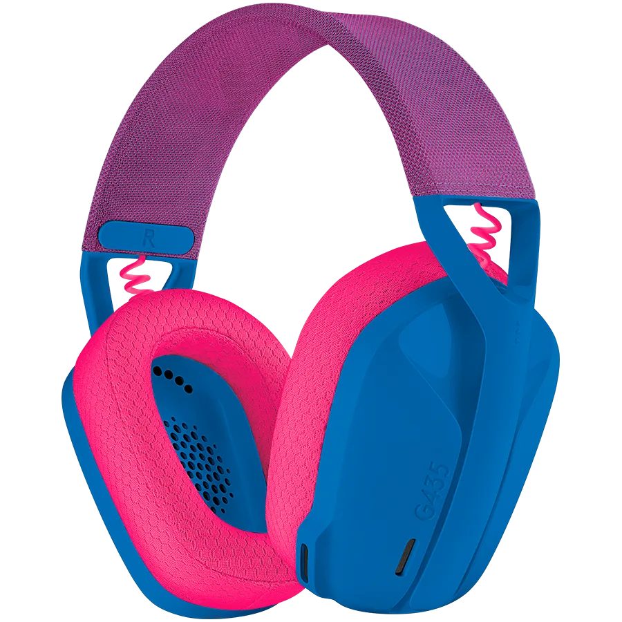 LOGITECH G435 LIGHTSPEED Wireless Gaming Headset - BLUE
