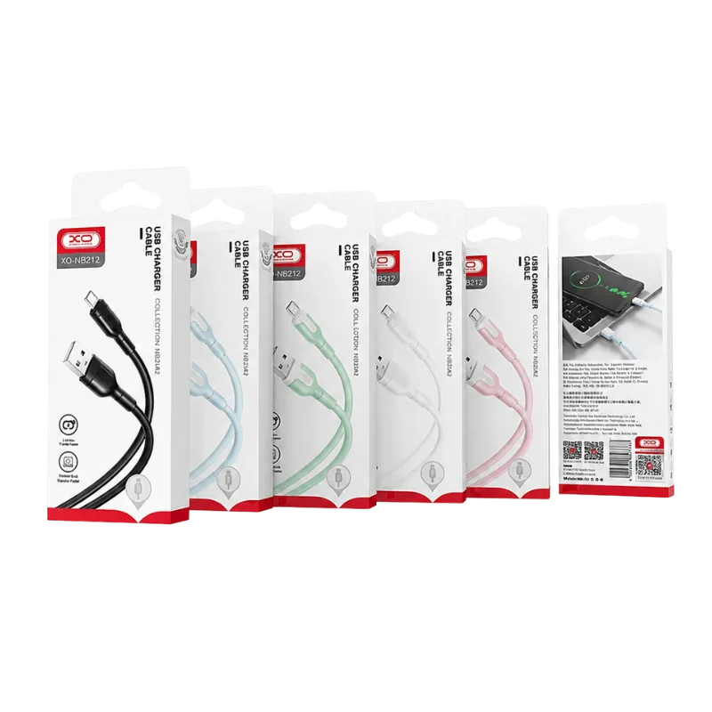 USB kabal XO NB212 USB-Type C 2,1A White
