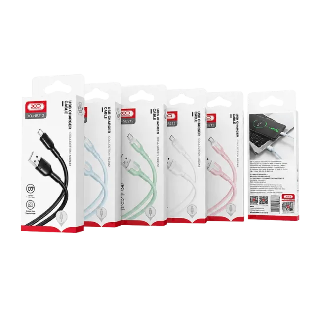 USB kabal XO NB212 USB-Type C 2,1A White