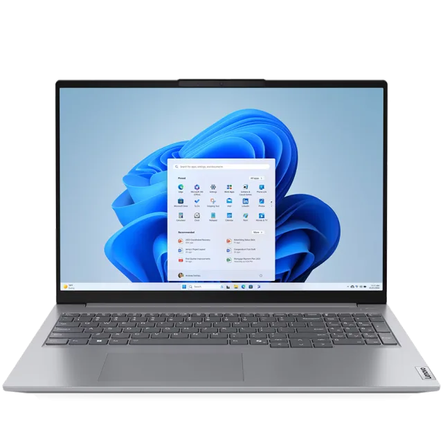 ThinkBook 16 G7 ARP, 16'' WUXGA (1920x1200) IPS 300nits AG, AMD Ryzen 7 7735HS, 8C, 2x16GB DDR5, 1TB SSD M.2, AMD Radeon Intg, FHD IR Cam+Mic,WLAN + BT,2x USB 3.2,1x USB 3.2 Type C, 1x USB 4 Type-C, H