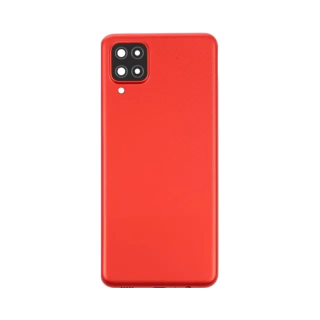 Poklopac sa staklom kamere SAMSUNG A12 Crveni