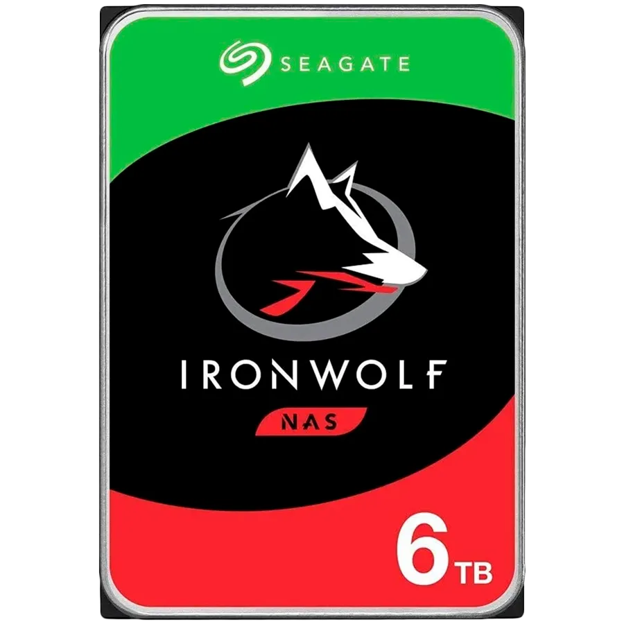 HDD NAS SEAGATE IronWolf (3.5", 6TB, 5400rpm, SATA 6GB/s)