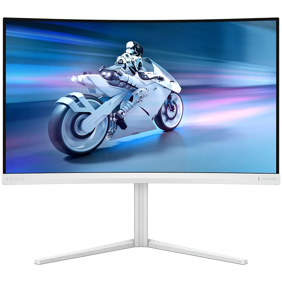 PHILIPS Monitor Evnia 5000 27M2C5501 27" Curved, 2560x1440 (QHD), Fast VA, 180Hz, 1500R, 1ms (GTG), Adaptive Sync, HDR10, 2xHDMI, 1xDP, Ergo