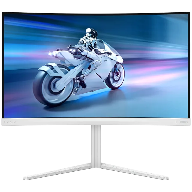 PHILIPS Monitor Evnia 5000 27M2C5501 27" Curved, 2560x1440 (QHD), Fast VA, 180Hz, 1500R, 1ms (GTG), Adaptive Sync, HDR10, 2xHDMI, 1xDP, Ergo