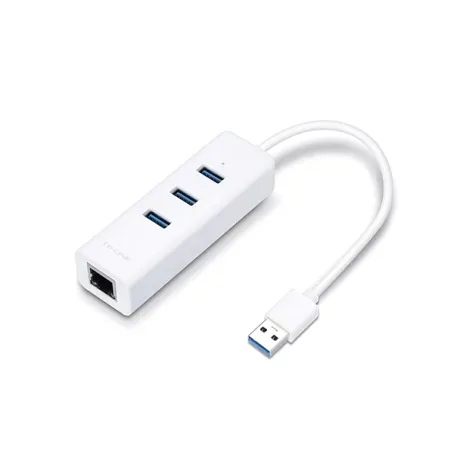 TP-LINK UE330 USB 3.0 3-Port Hub & Gigabit Ethernet Adapter 2 in 1 USB Adapter