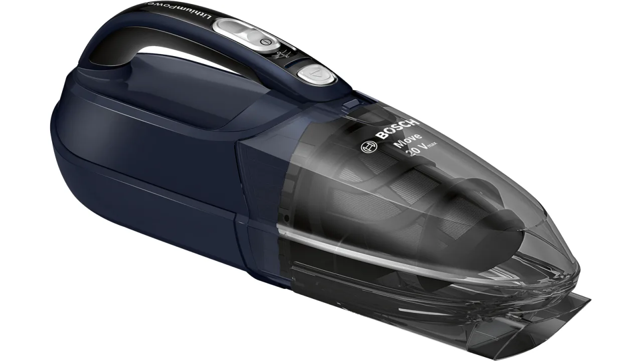 BOSCH Akumulatorski usisivač ručni, PLAVI, 20V Li-Ion, 45min, CN