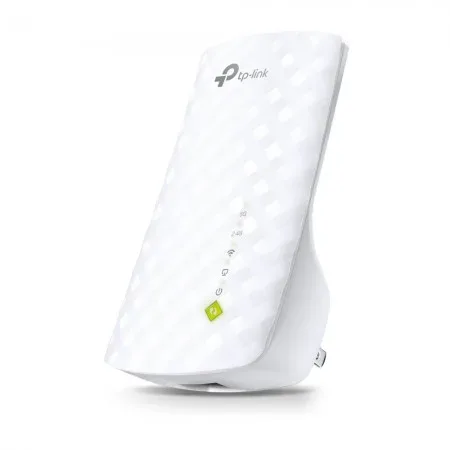 AC750 Dual Band Wireless Wall Plugged Range Extender, Mediatek, 433Mbps at 5GHz + 300Mbps at 2.4GHz, 802.11ac/a/b/g/n, Ranger Extender button, Range extender mode, with internal Antennas