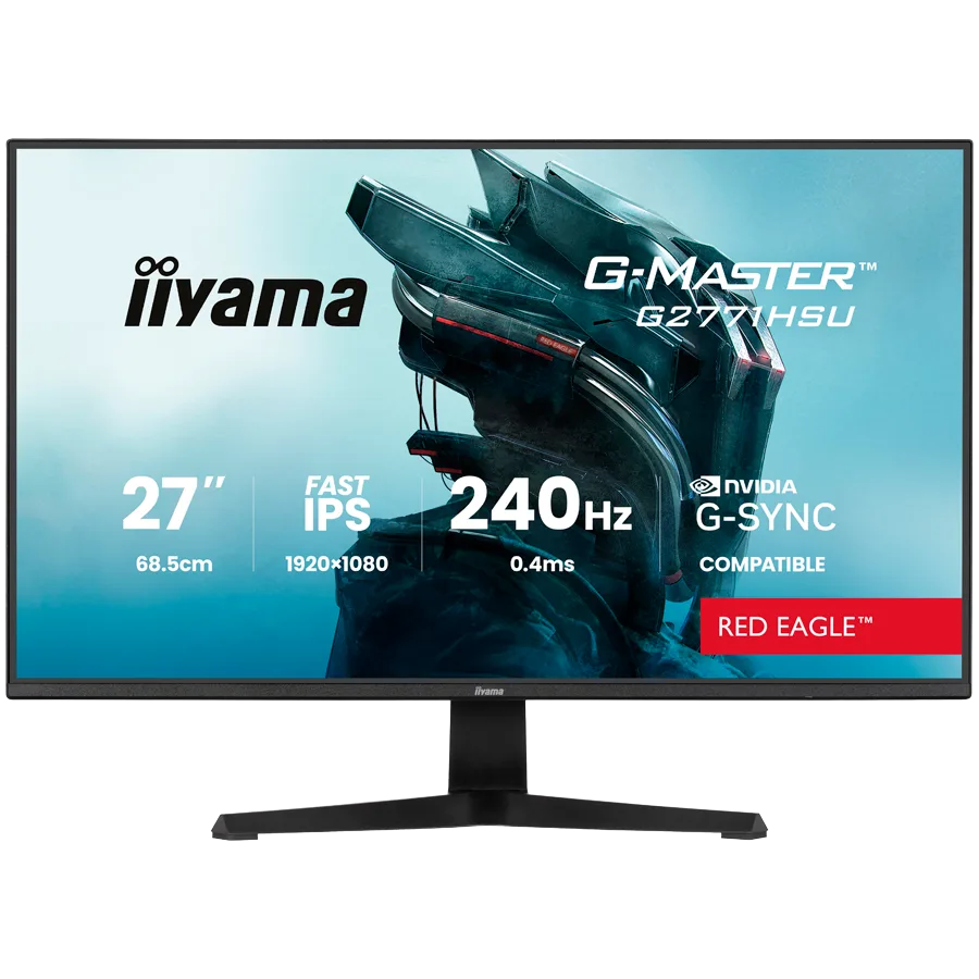 27 Fast IPS Gaming, G-Master Red Eagle, G-SYNC Compatible, 1920x1080 240Hz,2x HDMI, DisplayPort, 0.4ms MPRT, Speakers, USB HUB 1x3.2 1xC, Black Tuner