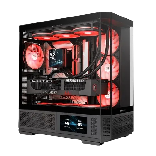 Thermaltake View 370 TG ARGBMid Tower, tempered glass4xARGB fans, VGA: 420mm