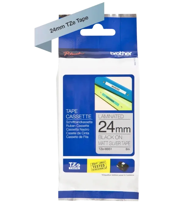 POT  TRAKA TZEM951 24mm crno na srebreno