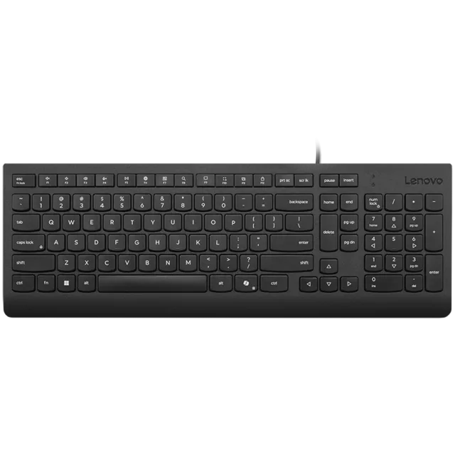 Lenovo Essential Wired Keyboard (Black) - US English 103P