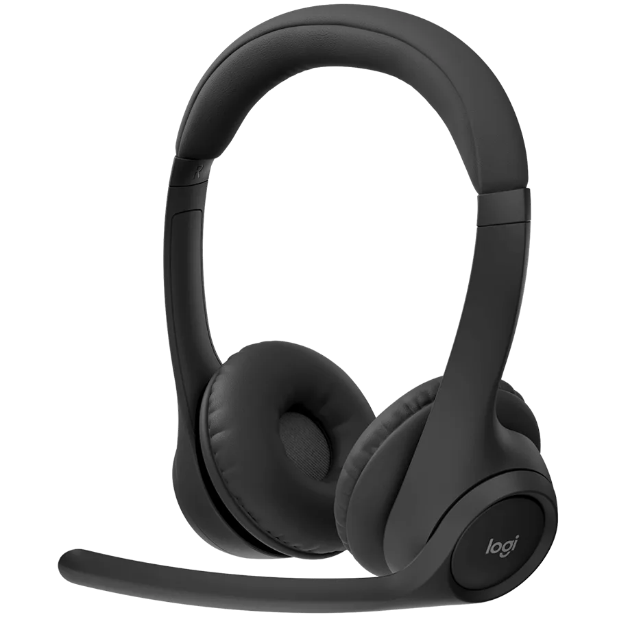 LOGITECH HEADSET - Zone 305 - MIDNIGHT BLACK - 2.4GHZ/BT - EMEA28-935 - BUNDLE, TEAMS