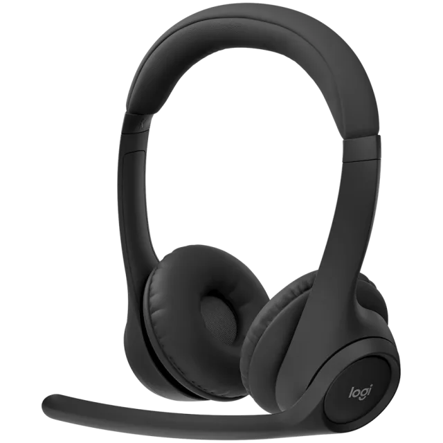 LOGITECH HEADSET - Zone 305 - MIDNIGHT BLACK - 2.4GHZ/BT - EMEA28-935 - BUNDLE, TEAMS