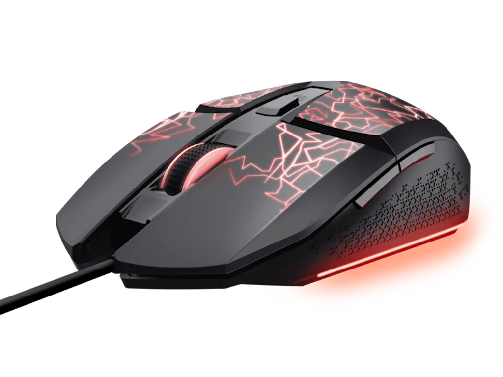 GXT113 FELOX LED GAMING MOUSE, žičani miš, USB-A, 6400 DPI