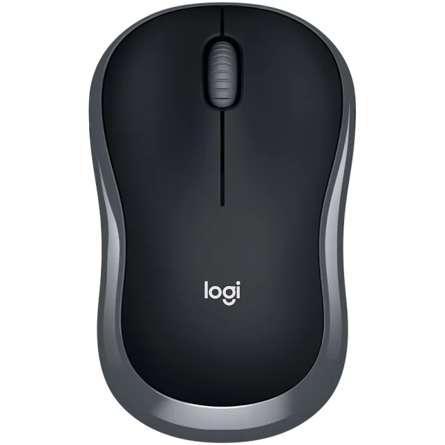 LOGITECH M185 Wireless Mouse - SWIFT GREY - EER2