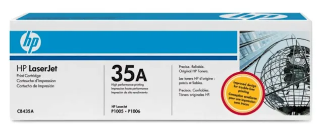 HP Toner CB435A Black 35A