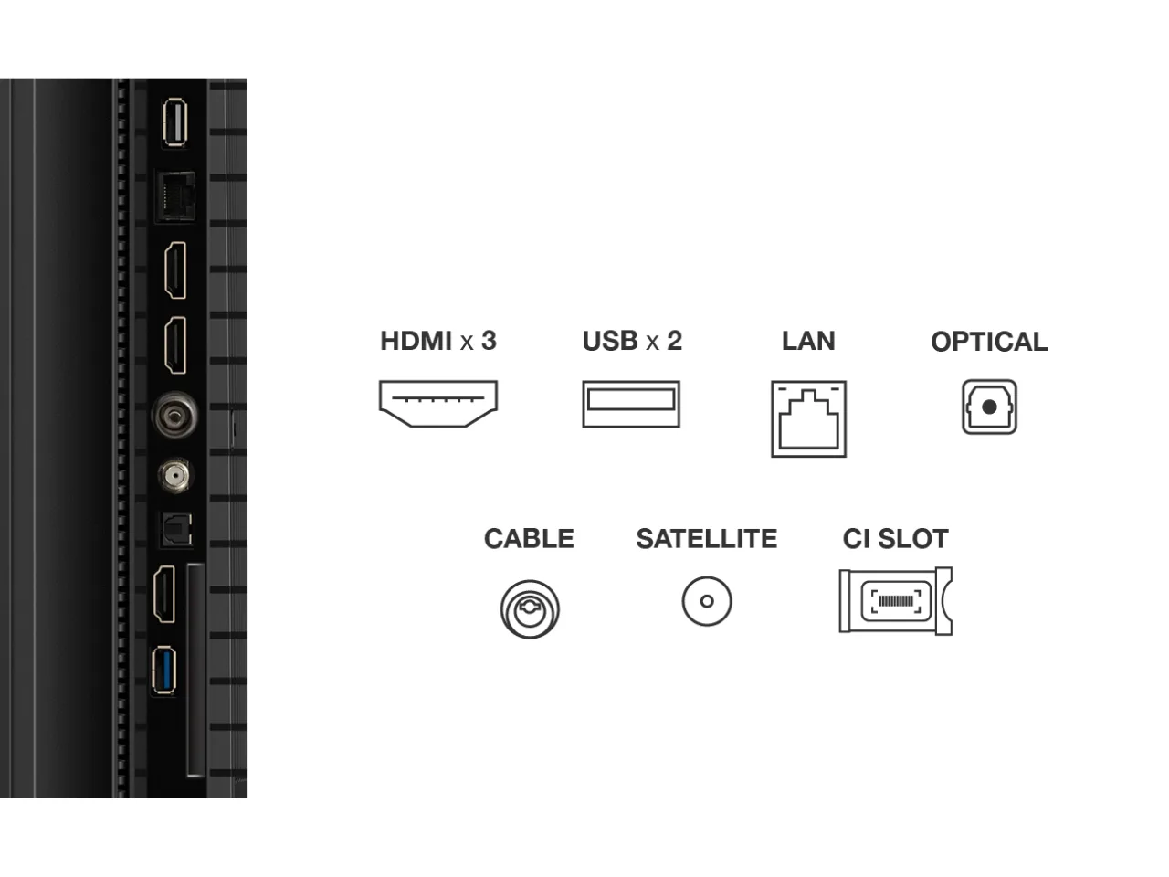 TCL 75"P7K 4K QLED TV 60HzGoogle TV; HDR multi-format;HVA Panel; Game Master; Dolby Atmos;