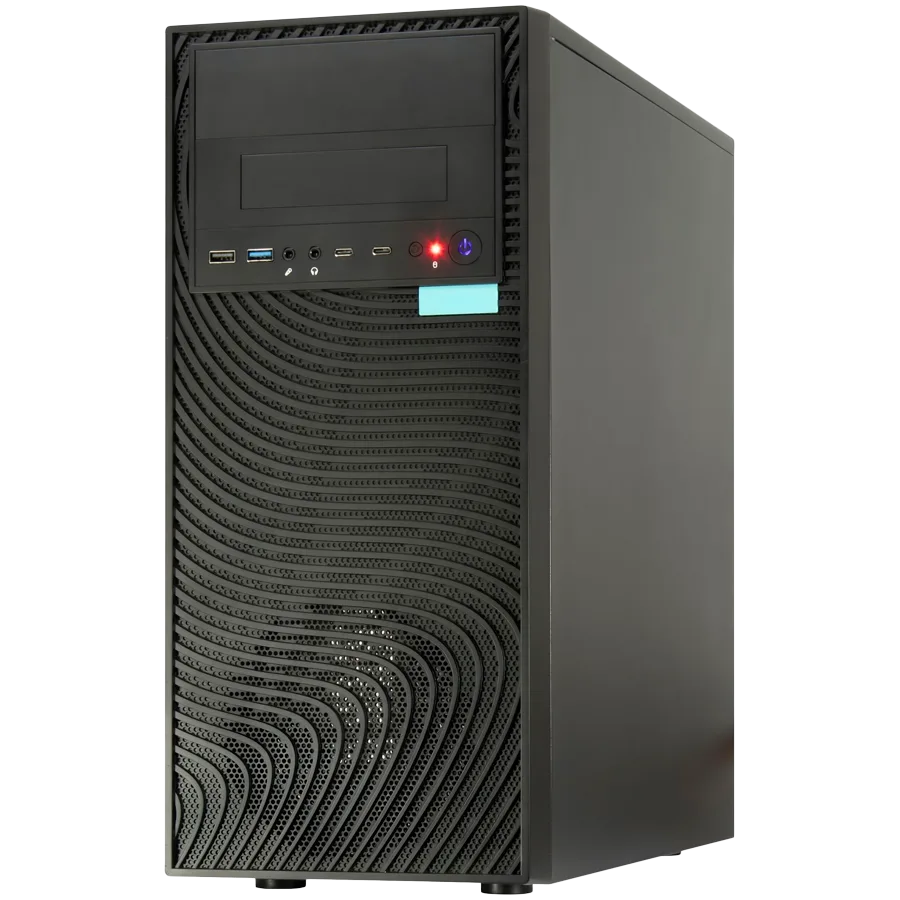 PC Desktop AMD Athlon Pro 3000G 3.5GHz 2C/4T, BIOSTAR MB B450, RAM 8GB 3200Mhz DDR4, SSD 128GB, PC Cse IT-6516, PSU SL-500C, NO OS