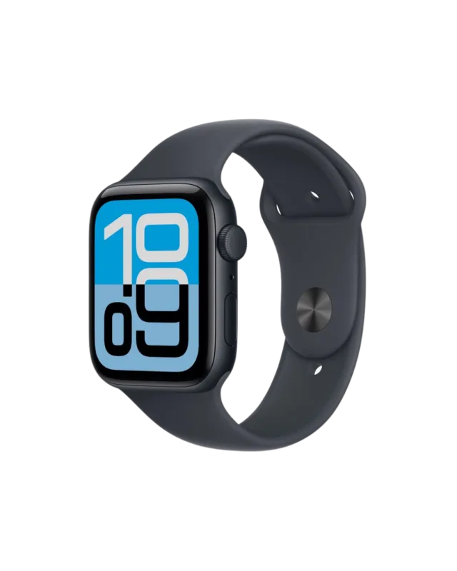 Apple Watch SE 3 GPS 44mm Midnight Aluminium Case + Midnight SB MEHQ4 M/L