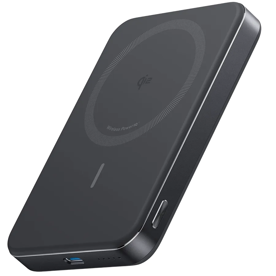 Anker MagGo Power Bank (10K, Magnetic Wireless) Black