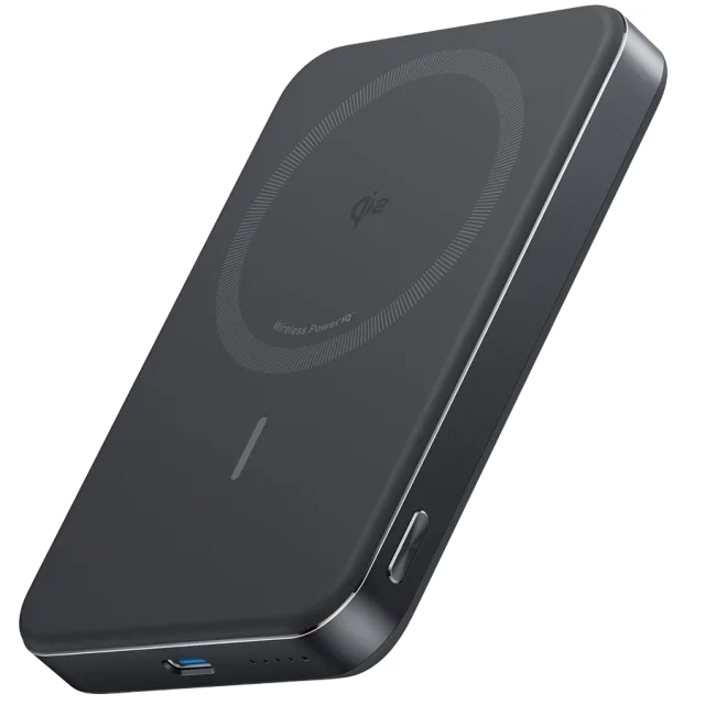 Anker MagGo Power Bank (10K, Magnetic Wireless) Black