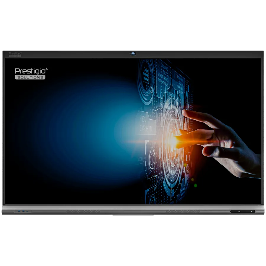 PRESTIGIO SOLUTIONS Multiboard 86" Light+ Series UHD 4K, Android 11, Wi-Fi, 40TP, NFC, Camera, touch pen