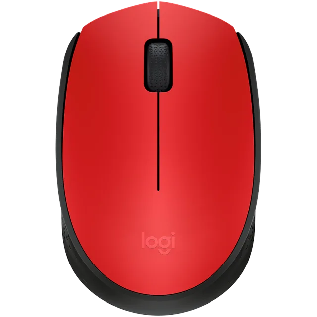 LOGITECH M171 Wireless Mouse - RED
