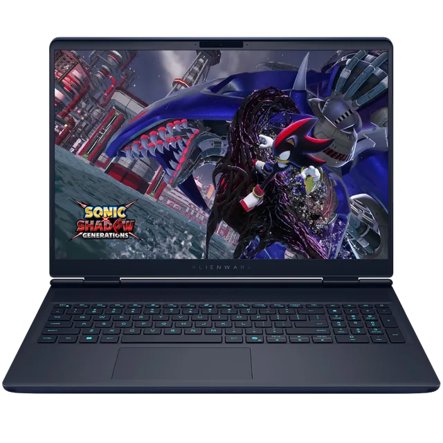Alienware 16X Aurora AC16250, 16" WQXGA (2560 x 1600) 240Hz, 300 nits, Ultra 7 255X, 32GB, 2x16GB, DDR5 5600 MT/s, 1TB M.2 PCIe, GeForce RTX 5060 8GB GDDR7, Wi-Fi 7, FHD Cam, 2x USB 3.2, 2x USB C (THB