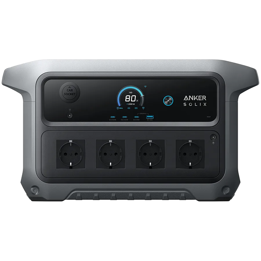 Anker SOLIX Powerstation C2000 Gen2 - 2048Wh, Peak Power 4000W