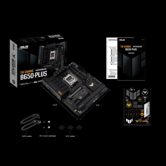 ASUS MB TUF GAMING B650-PLUSAMD B650,AM5;4xDDR5HDMI,DP,RAID;ATX
